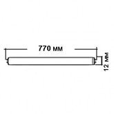 Лампа люминесцентная T4 30W RED G5 770mm красная