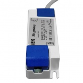 Светильник светодиодный ИЭК LED ДВО 1801 PRO 10Вт 3000K 1000Lm IP40 круг белый d90/D118x45mm