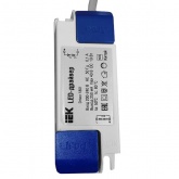 Светильник светодиодный ИЭК LED ДВО 1801 PRO 10Вт 3000K 1000Lm IP40 круг белый d90/D118x45mm