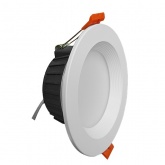 Светильник светодиодный ИЭК LED ДВО 1801 PRO 10Вт 3000K 1000Lm IP40 круг белый d90/D118x45mm