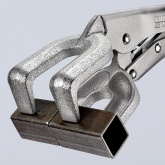 Клещи зажимные сварочные Knipex зажим до 65мм для плоских заготовок L-280мм