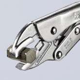 Клещи зажимные Knipex зажим до 30мм универсальные L-180мм