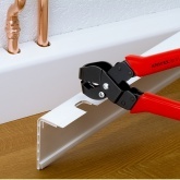 Клещи высечные для пластмассовых коробов Knipex диапазон 20х29мм вороненые 250 мм