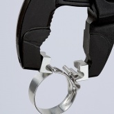 Щипцы для хомутов с защелкой Knipex фосфатированные L-250мм