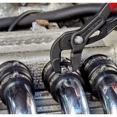 Щипцы для хомутов с защелкой Knipex фосфатированные L-250мм