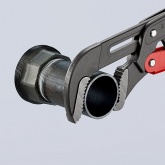 Ключ трубный Knipex 2 дюйма S-образные губки 70мм с быстрой регулировкой L-560мм