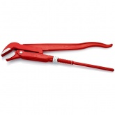 Ключ трубный Knipex 1 1/2 дюйма прямые губки 45° 60мм L-430мм
