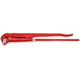 Ключ трубный Knipex 4 дюйма прямые губки 90° 130мм L-750мм