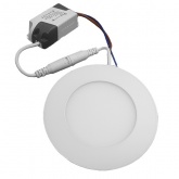 Светодиодная панель FL-LED PANEL-R04 4W 3000K 360lm круглая D110x20mm d95mm