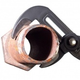 Клещи переставные КВТ 50мм с кнопочной самофиксацией 1-к ручки 250мм