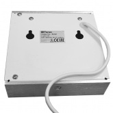 Светильник аварийный аккумуляторный EL52 Выход 1LED AC зеленый 110x110x20mm серебристый