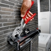 Клещи переставные-гаечный ключ Knipex 1 3/4 дюйма 46мм хромированные 1-к ручки 15° L-250мм