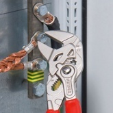 Клещи переставные-гаечный ключ Knipex VDE 1000V 2 дюйма 52мм хромированные 1-к ручки L-250мм