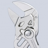 Клещи переставные-гаечный ключ Knipex VDE 1000V 2 дюйма 52мм хромированные 1-к ручки L-250мм