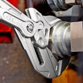 Клещи переставные-гаечный ключ Knipex 3 3/8 дюйма 85мм хромированные 1-к ручки L-400мм