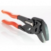 Клещи КВТ переставные - гаечный ключ 50мм с кнопочной фиксацией 1-к ручки 260мм