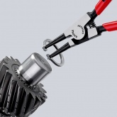 Щипцы Knipex для стопорных колец фосфатированные, черного цвета 140 мм