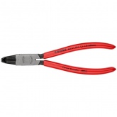 Щипцы Knipex для стопорных колец фосфатированные, черного цвета 170 мм