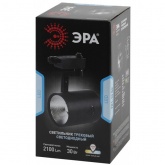 Светильник светодиодный трековый ЭРА TR1 - 30 BK 30W черный COB