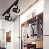 Светильник светодиодный трековый ЭРА TR1 - 30 BK 30W черный COB