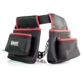 Сумка-пояс монтажника КВТ С-16 Профи двойная жесткая