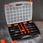 Ящик пластиковый для крепежа и инструмента PROconnect двухсторонний 425х330х85мм