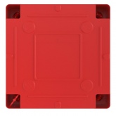 Коробка ответвительная Express DKC 100х100х50 с гладкими стенками цвет красный IP56