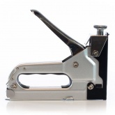 Степлер строительный КВТ СТС-3 Профи с пружинным ударным механизмом и скобами в комплекте