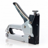 Степлер строительный КВТ СТС-3 Профи с пружинным ударным механизмом и скобами в комплекте