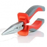 Длинногубцы КВТ прямые диэлектрические Стандарт, 160мм VDE 1000В