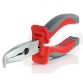 Длинногубцы КВТ диэлектрические Стандарт, изогнутые 200мм VDE 1000В