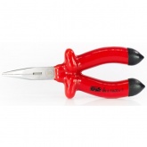 Длинногубцы КВТ прямые диэлектрические Эксперт, 160мм VDE 1000В