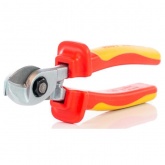 Ножницы КВТ диэлектрические 170 мм Профи для работ под напряжением до 1000 В, стандарт VDE