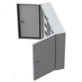 Щит металлический UNIVERSAL ЩРн-2х36з-1 74 на 72 модуля навесной с шинами N+PE 565х620х136 IP54 ИЭК