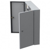 Щит металлический UNIVERSAL ЩРн-2х48з-1 74 на 96 модулей навесной с шинами N+PE 690х620х136 IP54 ИЭК