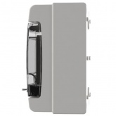 Щит влагозащищенный КМПн-4 IP66 на 4 модуля навесной пластиковый с прозрачной дверкой ИЭК