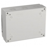 Щит влагозащищенный КМПн-16 IP66 на 16 модулей навесной пластиковый с прозрачной дверкой ИЭК