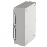 Щит влагозащищенный КМПн-24 IP66 на 24 модуля (2х12) навесной пластиковый с прозрачной дверкой ИЭК