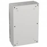 Щит влагозащищенный КМПн-24 IP66 на 24 модуля (2х12) навесной пластиковый с прозрачной дверкой ИЭК