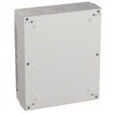 Щит влагозащищенный КМПн-32 IP66 на 32 модуля (2х16) навесной пластиковый с прозрачной дверкой ИЭК