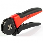 Пресс-клещи КВТ ПКВк-16м для опрессовки наконечников НШВИ 0,25 - 16мм2 квадратный обжим