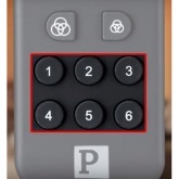 Пульт SmartHome BLE Boss Fernbed. 2xAAA Sw Kst Bluetooth