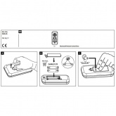 Пульт SmartHome BLE Boss Fernbed. 2xAAA Sw Kst Bluetooth