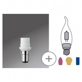 Патрон-переходник Paulmann с B15d на G9 белый