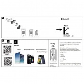 Настольная декоративная лампа Cornus Tischl. BLE 1x20W RGBW Bluetooth D150x129mm (Пульт 50001)