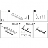 Светильник настенно-потолочный Quasar IP44 LED 1x7.5W 440mm