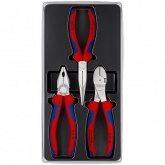 Набор инструмента хромированного Knipex пассатижи, длинногубцы, бокорезы