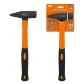 Молоток слесарный, 800 гр, кованый, с прорезиненной фиберглассовой рукояткой Алмаз TDM