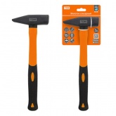 Молоток слесарный, 500 гр, кованый, с прорезиненной фиберглассовой рукояткой Алмаз TDM