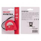 Рулетка Rexant Стандарт 3 м х 16 мм